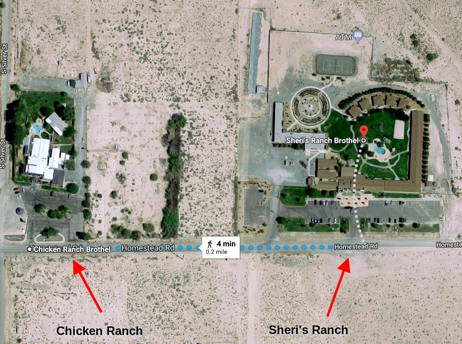 Chicken Ranch vs Sheri's Ranch